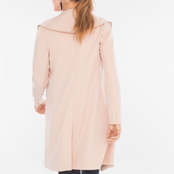 Chico’s Black Label Drape Collar Jacket - Picture 4 of 4